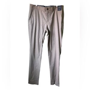 1901 Men’s Tan Heathered Extra Trim Fit Dress Pants 32x34 NWT